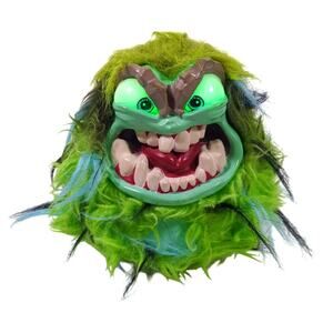 Skyrocket Grumblies TREMOR Green Plush Interactive Monster 2018 Tested & Works
